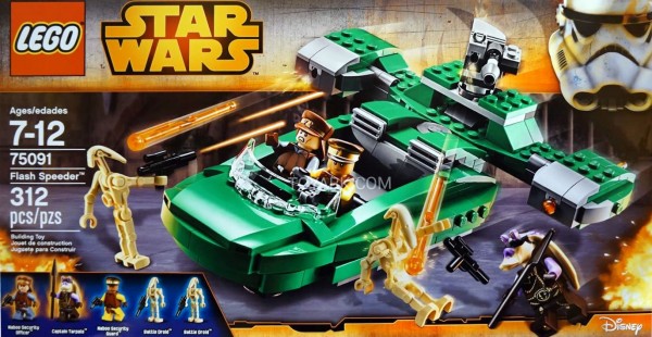 Lego 75091 Star Wars Flash Speeder - http://www.hothbricks.com/