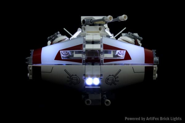 10198 Tantive IV with LED Brick Lights - Artifex Creation