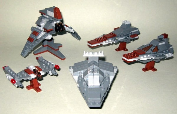 7957 Sith Nightspeeder alternative models by LEGOstein