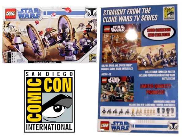 2008 SDCC - Comic Con Exclusive Clone Wars Set