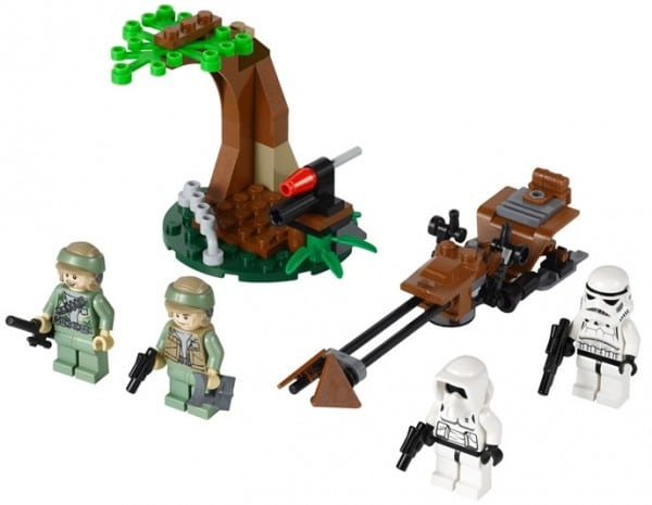 9489 Endor Rebel Trooper & Imperial Trooper Battle Pack