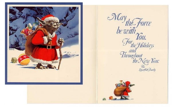 1981 Christmas Card - Lucasfilm