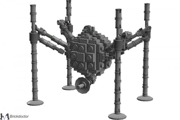 Midi-Scale OG-9 Homing Spider Droid par Brickdoctor