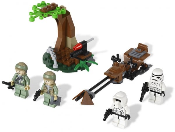 9489 Endor Rebel Trooper & Imperial Trooper