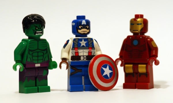 Hulk, Iron Man & Captain America par Christo