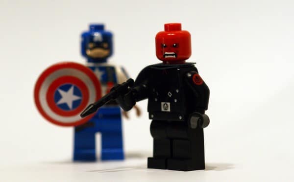 Captain America & Red Skull - Customs by Christo