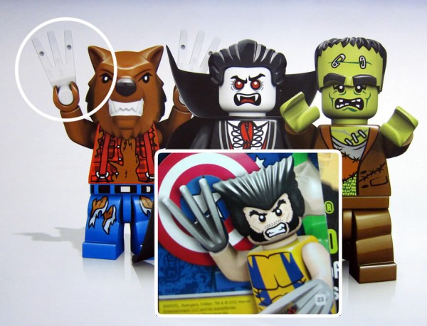 London Toy Fair 2012 - Monster Fighters minifigs & Wolverine