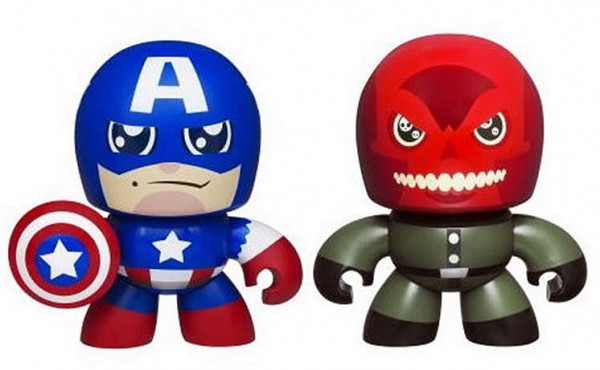 The Avengers Mini Mighty Muggs Collector  - Captain America & Red Skull