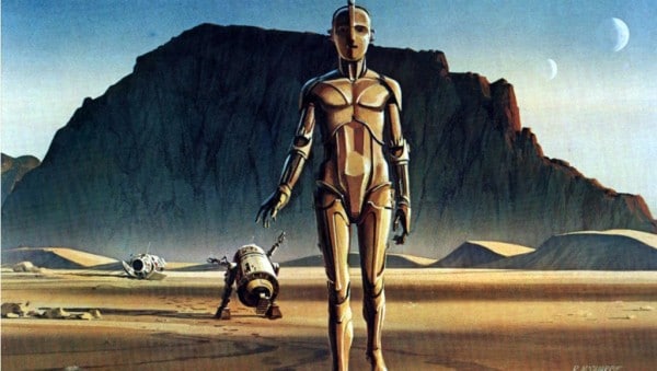 Ralph McQuarrie R2-D2 Concept Artwork