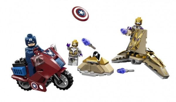 6865 Captain America’s Avenging Cycle