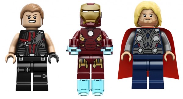 LEGO Super Heroes Marvel - Hawkeye, Iron Man & Thor