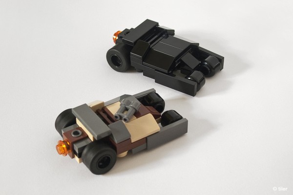 Micro LEGO Batman Tumbler par CAB & Tiler