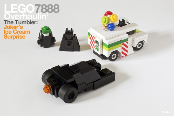 LEGO Batman 7888 Pocket Edition – The Tumbler: Joker's (micro) Ice Cream Surprise par CAB & Tiler 