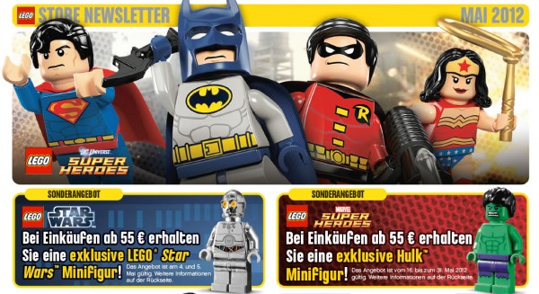 LEGO Store Calendar May 2012 DE