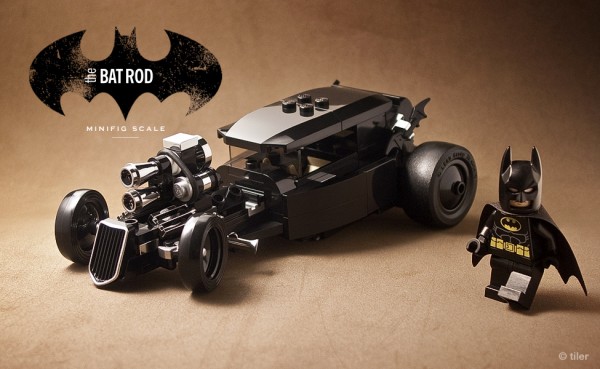 The BatRod  Minifig Version par _Tiler