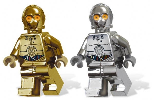 Chrome Gold C-3PO (Photoshop) par Praiter Yed & 6005192 TC-14 Exclusive Minifig