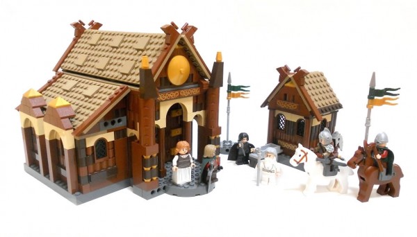 LEGO Lord of the Rings - Edoras par Nuju Metru