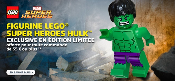 Hulk LEGO Shop Promotion