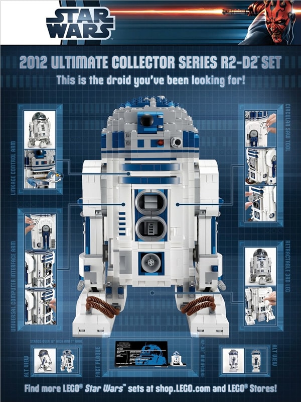 LEGO Star Wars - 10225 UCS R2-D2 Promo Poster