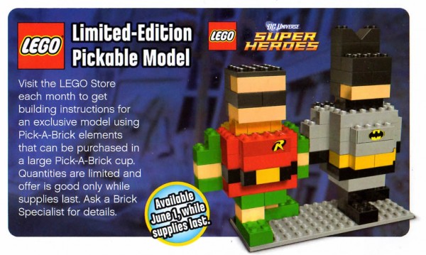 LEGO Super Heroes DC Universe Limited Edition Pickable Model