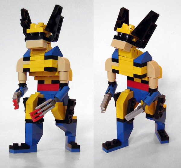 Wolverine-Serval par empilebricks