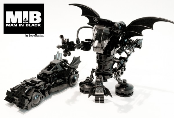 Batmobile & Batmech par LEGOmaniac