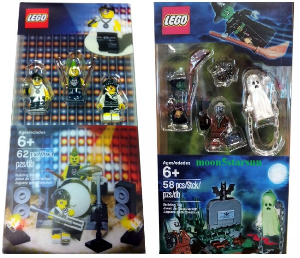 New Collectable Minifigure Sets - Rock Band & Monsters