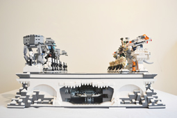 LEGO Star Wars Giant Hoth Chess par Brickplace Customs