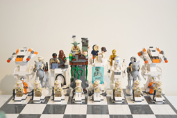 LEGO Star Wars Giant Hoth Chess par Brickplace Customs