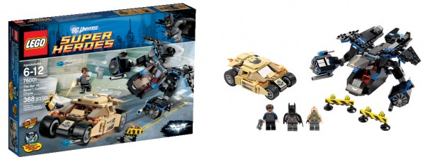 76001 The Bat vs Bane : Tumbler Chase