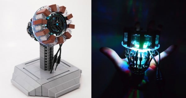 LEGO Iron Man Arc Reactor