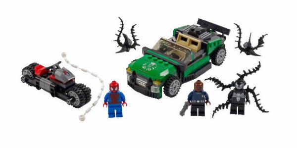 LEGO Super Heroes Marvel - 76004 Spider-Man - Spider-Cycle Chase