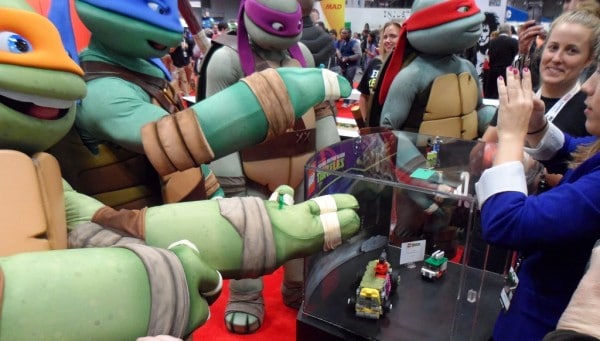 Teenage Mutant Ninja Turtles @ LEGO Booth