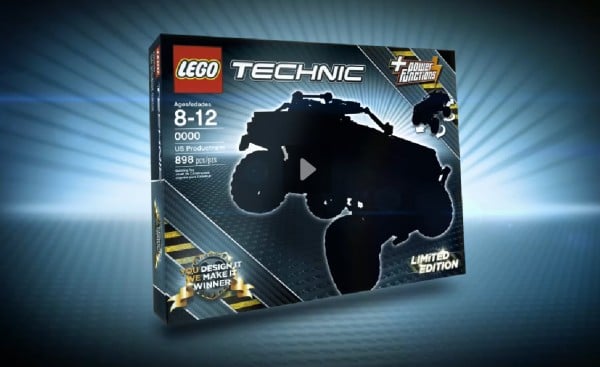 LEGO Technic Challenge : You design it, they sell it