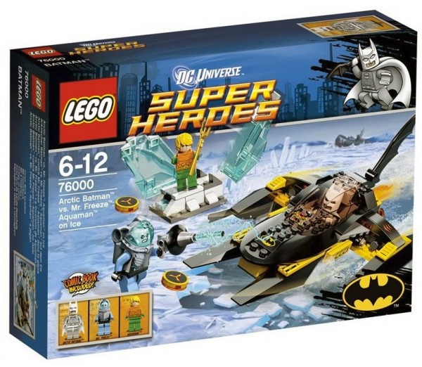 LEGO Super Heroes DC Universe - 76000 Batman vs. Mr Freeze - Aquaman on Ice 