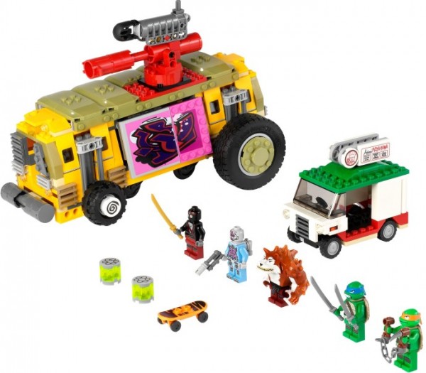 LEGO Teenage Mutant Ninja Turtles - 79104 The Shellraiser Street Chase