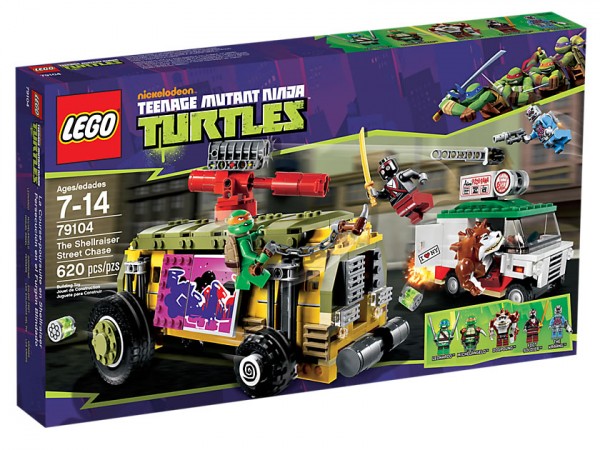 LEGO Teenage Mutant Ninja Turtles - 79104 The Shellraiser Street Chase