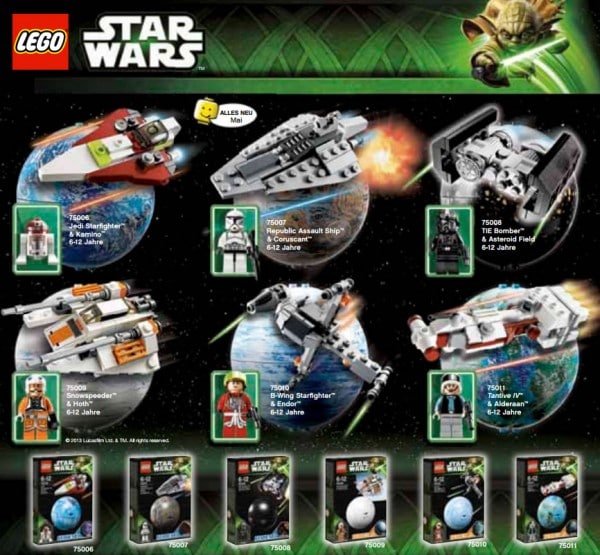 LEGO Star Wars Planet Series 3 & 4