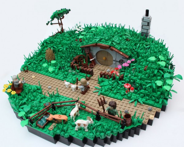 Hobbiton par Brick Vader