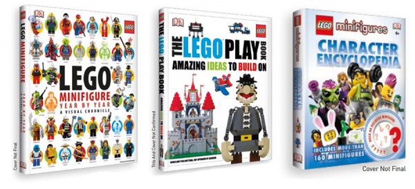 New 2013 DK LEGO Books