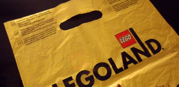 lego legoland bag