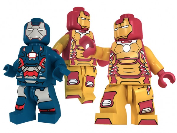 Iron Patriot & Iron Man Extremis Armor par Fig-Nation