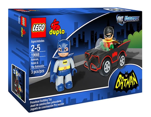 LEGO Duplo Batman, Robin & the Batmobile par Bob Uyttendaele