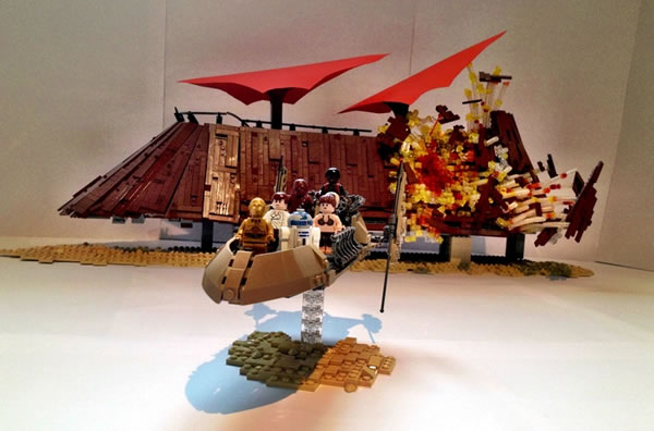 LEGO Star Wars Olympics Round 1 - The End of Jabba par markus1984