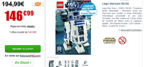 LEGO Star Wars 10225 R2-D2