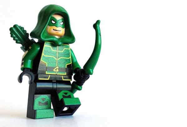 Green Arrow custom minifig by Mike Napolitan