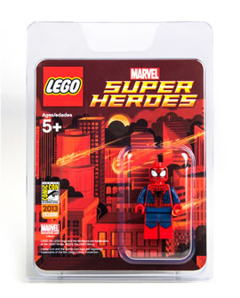 San Diego Comic Con 2013 LEGO Super Heroes Marvel & DC Exclusive Minifigs