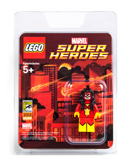 San Diego Comic Con 2013 LEGO Super Heroes Marvel & DC Exclusive Minifigs