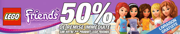 LEGO Friends chez Pixmania - 50% de réduction sur le 2ème produit LEGO Friends acheté