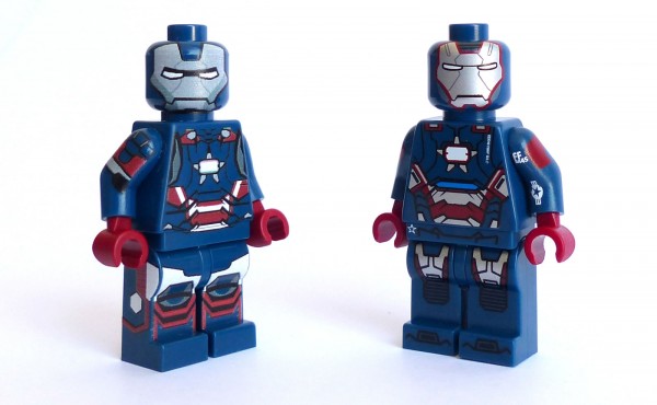 Iron Patriot (Minifigs4u) & Iron Patriot (Christo)